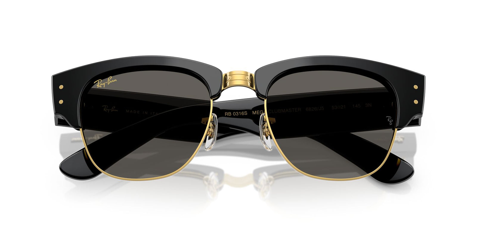 Ray Ban Mega Clubmaster RB 0316S Sunglasses