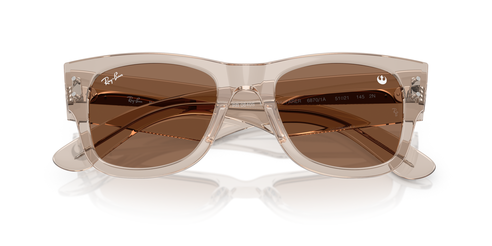 Lunettes de soleil Ray Ban Alliance Rebelle Mega Wayfarer Star Wars RB 0840S