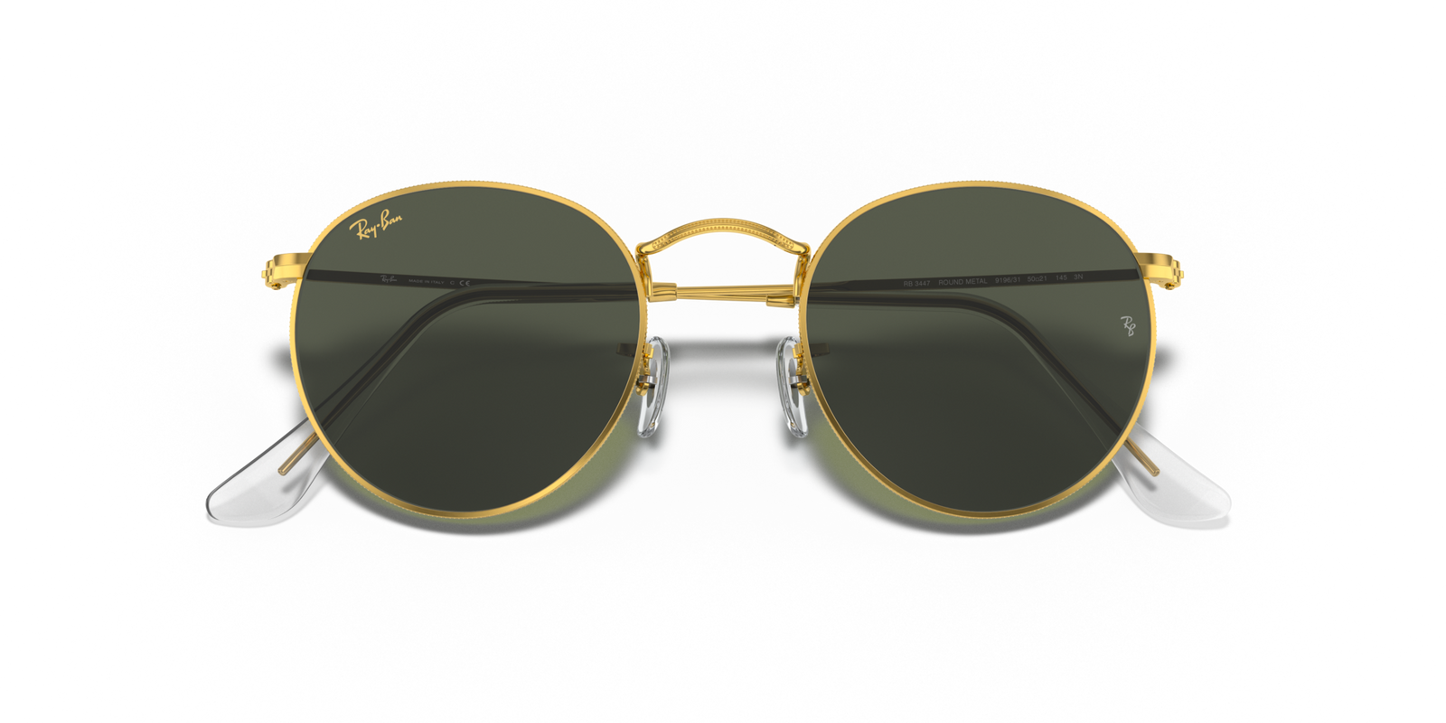 Ray Ban Round Metal RB 3447 Sunglasses