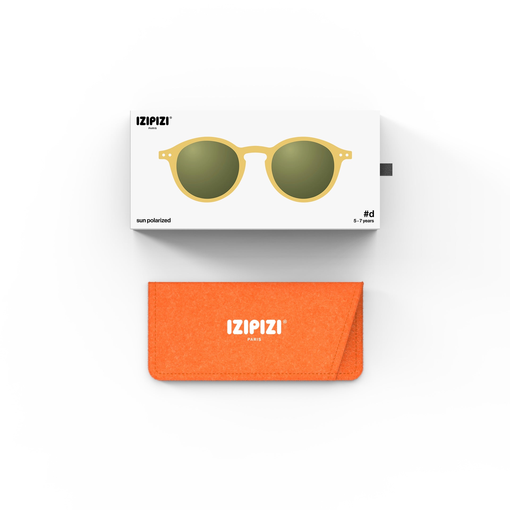 Lunettes de soleil IZIPIZI Kids 5/7 ans #D Yellow honey