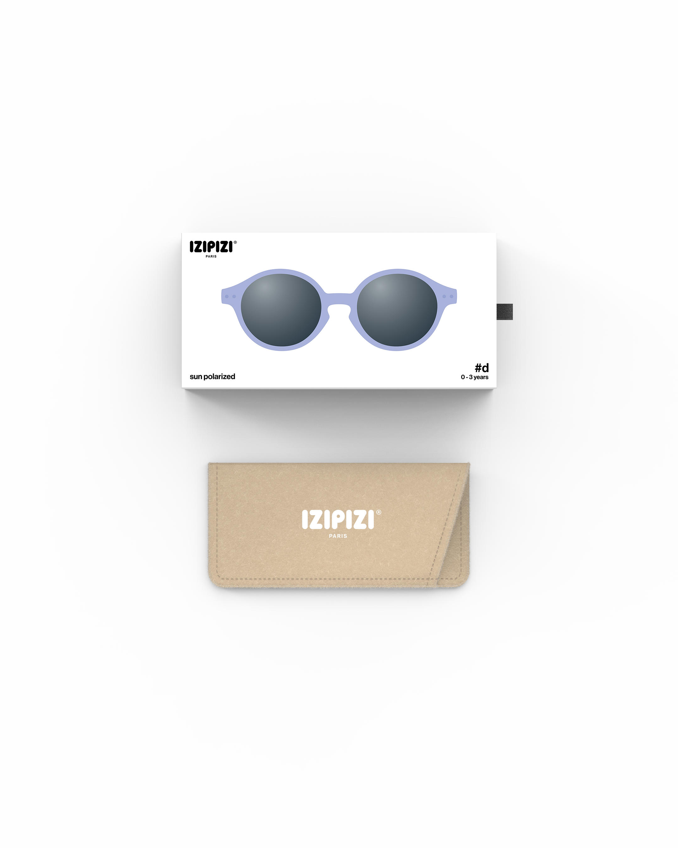 Lunettes de soleil IZIPIZI Baby 0/3 ans #D Mauve