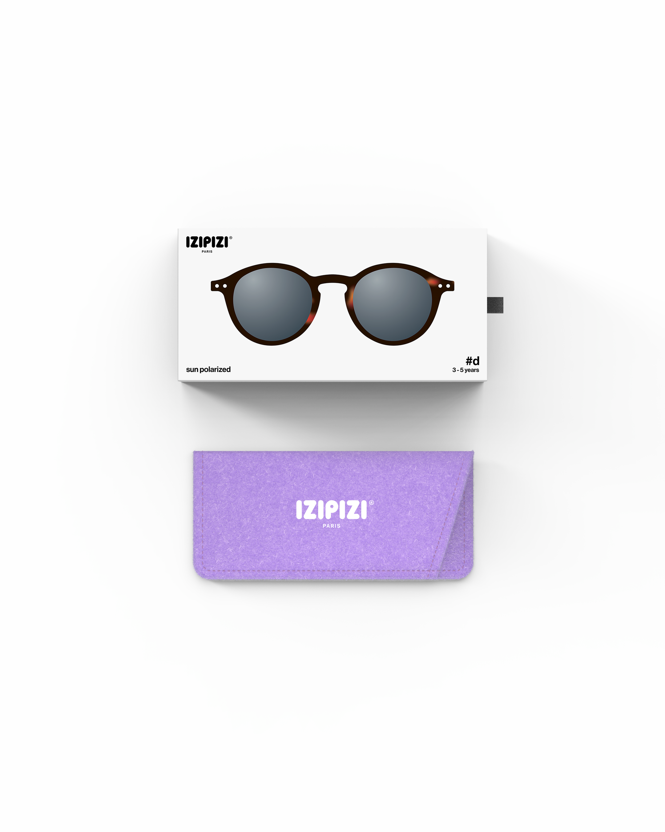 Lunettes de soleil IZIPIZI Kids 3/5 ans #D Tortoise