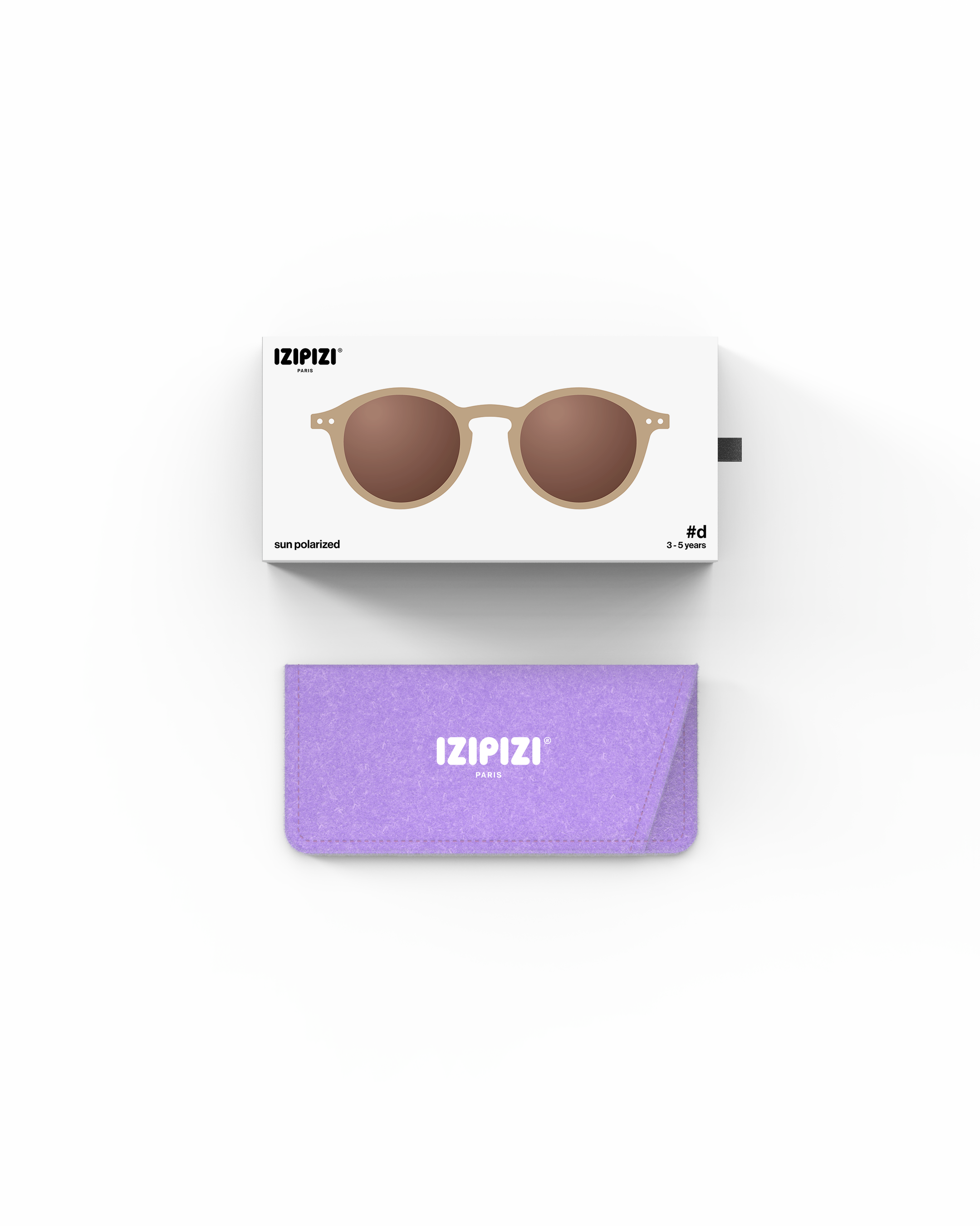 Lunettes de soleil IZIPIZI Kids 3/5 ans #D Macchiato